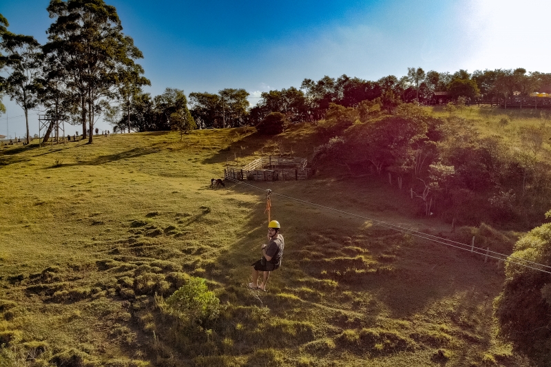 Turismo rancho-da-tirolesa